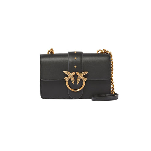 Pinko Borsa a spalla Borsa Donna tracolla Love One Mini Nero oro P25 - PINKO 100059A0F1 - Z99Q - UNI - Francavilla Moda